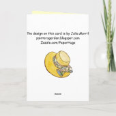 母の日のカード カード (裏面)