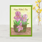 母の日のカード カード (黄色い花)