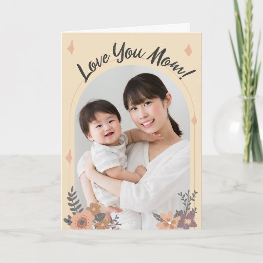 母の日のカード サンキューカード (正面)