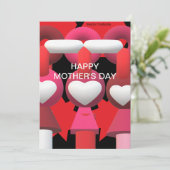 母の日のカード シーズンカード (スタンド正面)