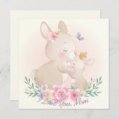 母の日のカード シーズンカード (正面/裏面)