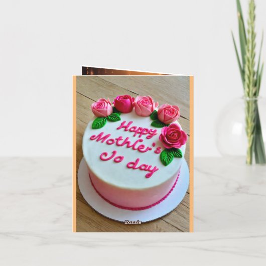 母の日のカード シーズンカード (裏面)