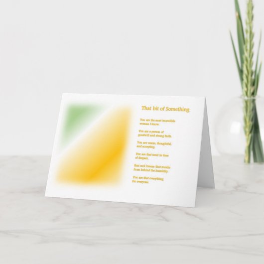 母の日のカード シーズンカード (正面)