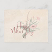 母の日のカード ポストカード (正面)