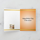 母の日のカード　大人になった娘から年配の母へ カード (内部)