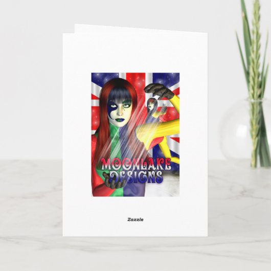 母の日のカード、姉 カード (裏面)