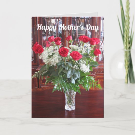 母の日のカード |感動的娘 カード (正面)