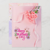 母の日のカード、母評価 シーズンカード (正面/裏面)