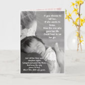 母の日のカード – 養子用または誕生ママ用 カード (黄色い花)