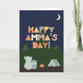 母の日のカードfor Amma カード (正面)