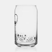 母の日のガラス、カップ、母の日の贈り物 ガラス缶 (左)