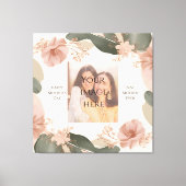 母の日のキャンバス – フォトウォールアートを追加 キャンバスプリント (正面)