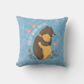 母の日のギフトアイデア、最高のママエバーママベア クッション (正面)