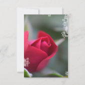 母の日のギフトカードホルダー 招待状 (裏面)