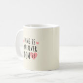 母の日のギフトコーヒーマグ コーヒーマグカップ (正面左)