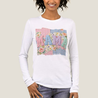 母の日のギフト。パッチワーク トライブレンドＴシャツ