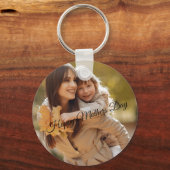 母の日のギフトKeychainパーソナライズされた、ギフト キーホルダー (正面)