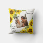 母の日のクッション、おばあちゃんのギフト クッション (裏面)