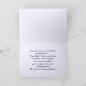 母の日のグリーティングカードの姉さん カード (内部)