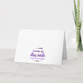 母の日のグリーティングカード カード (裏面)