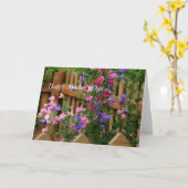 母の日のグリーティングカード カード (黄色い花)