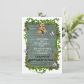 母の日のグリーティングカード カード (スタンド正面)