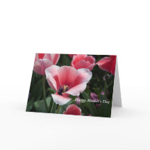 母の日のグリーティングカード