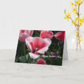 母の日のグリーティングカード カード (黄色い花)