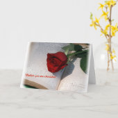 母の日のグリーティングカード カード (黄色い花)