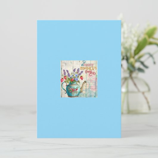 母の日のグリーティングカード シーズンカード (スタンド正面)