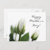 母の日のグリーティングカード ポストカード (正面/裏面)