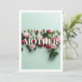 母の日のグリーティングカード - 愛してる永遠に シーズンカード (スタンド正面)