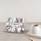 母の日のコラージュ写真折りたたみホリデーカード シーズンカード