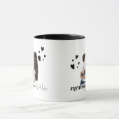 母の日のコーヒーマグ、母の誕生日の贈り物用マグ マグカップ (中央)