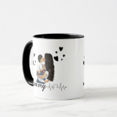 母の日のコーヒーマグ、母の誕生日の贈り物用マグ マグカップ (正面左)