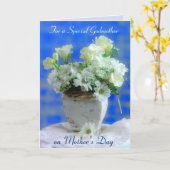 母の日のゴッドマザー カード (黄色い花)