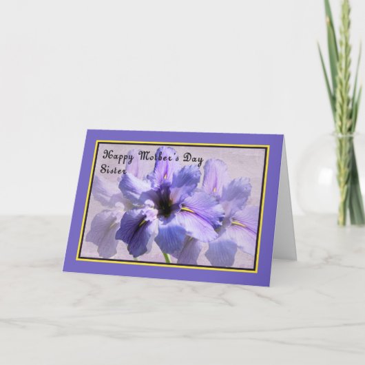 母の日のシスター カード (正面)