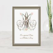 母の日のシスター・宗教的カード カード (正面)