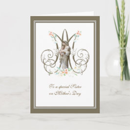 母の日のシスター・宗教的カード カード