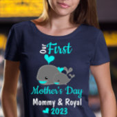 母の日のシャツパーソナライズされたー Tシャツ