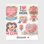 母の日のシール シール (シート)