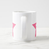 母の日のスターママ |ピンクスタージャンボマグカップ ジャンボコーヒーマグカップ (裏面)