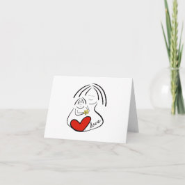 母の日のスナグルカード（内部メッセージ） カード