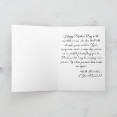 母の日のスーパーママグリーティングカード カード (内部)