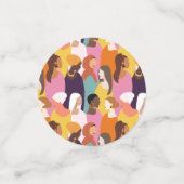 母の日のテーブル紙吹雪 コンフェッティ (スモール正面)