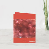 母の日のノート空白のカード ノートカード (裏面)