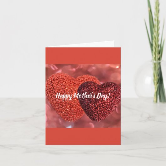 母の日のノート空白のカード ノートカード (正面)