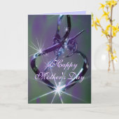 母の日のハミングバードカードか任意の場所 カード (黄色い花)