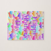 母の日のハートライト ジグソーパズル (横)