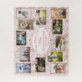 母の日のハート ジグソーパズル (縦)